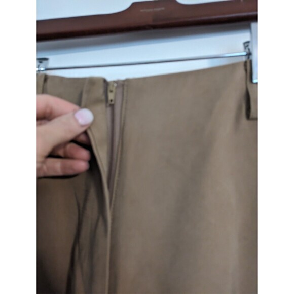 Mango Casual Pants Wideleg Trousers with Elastic Waist Large - Picture 8 of 10